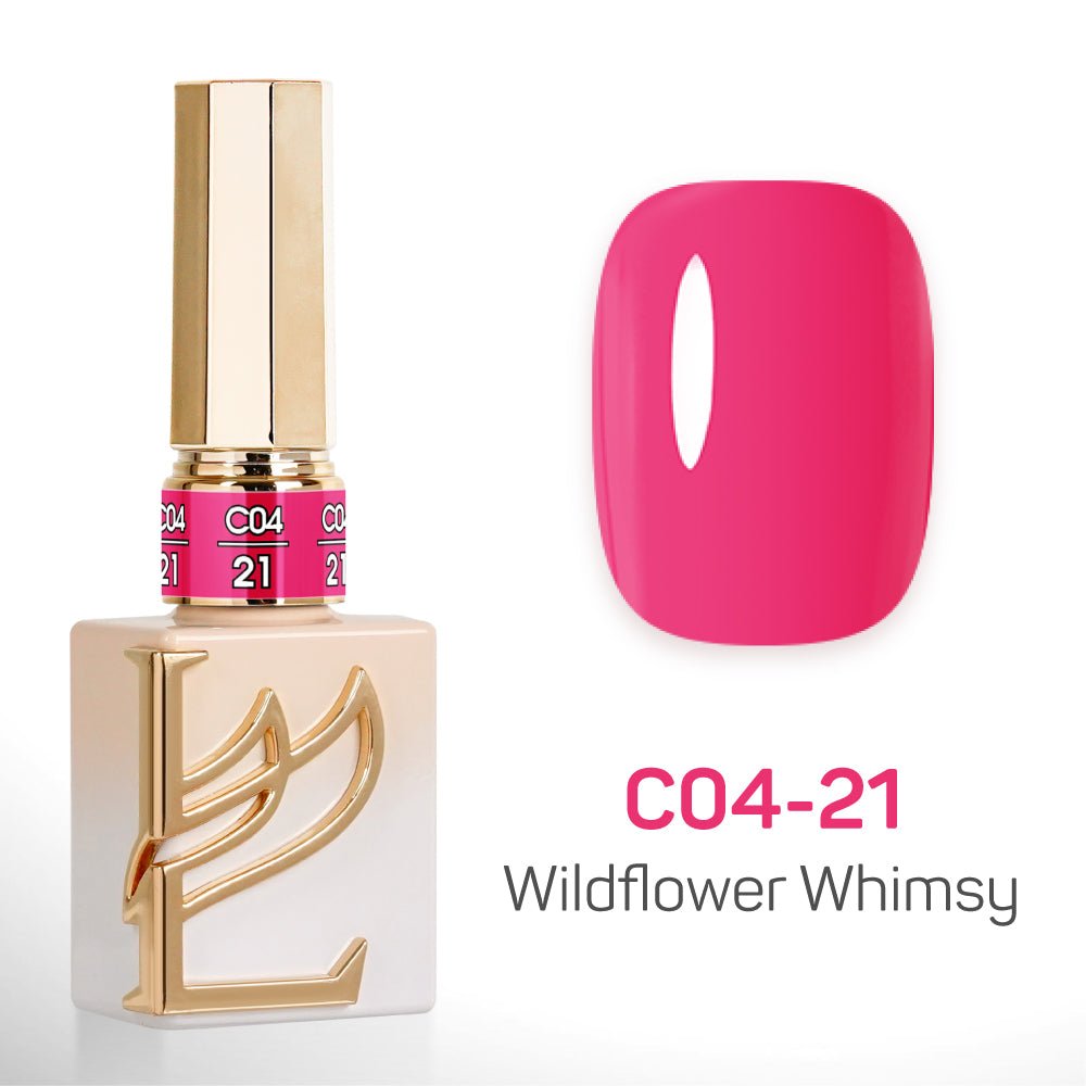 LAVIS C04 - 21 - Gel Polish 0.5 oz - Wildflower Whimsy Collection - DTK Nail Supply