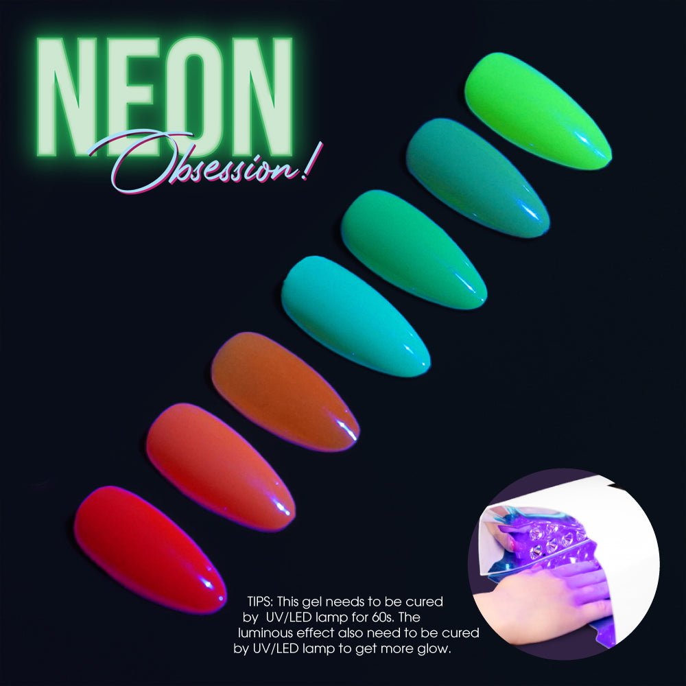 LAVIS C05 - 01 - Gel Polish 0.5 oz - Neon Obsession Collection - DTK Nail Supply