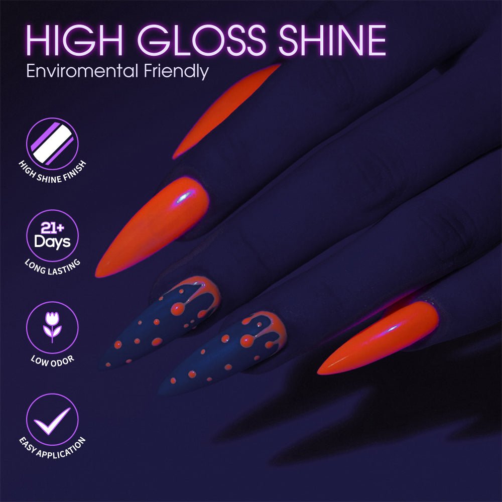 LAVIS C05 - 07 - Gel Polish 0.5 oz - Neon Obsession Collection - DTK Nail Supply