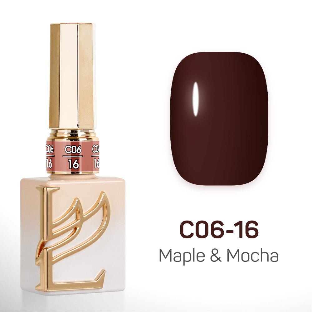 LAVIS C06 - 16 - Gel Polish 0.5 oz - Maple & Mocha Collection - DTK Nail Supply