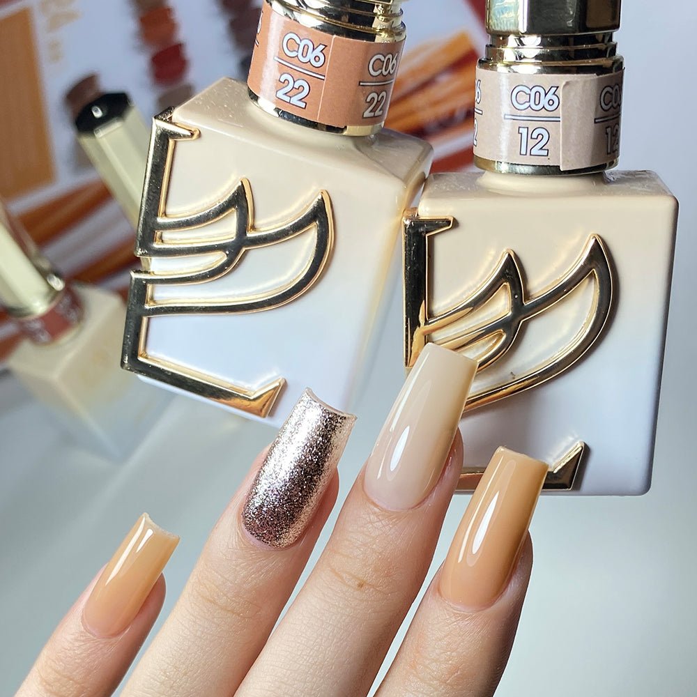 LAVIS C06 - 22 - Gel Polish 0.5 oz - Maple & Mocha Collection - DTK Nail Supply