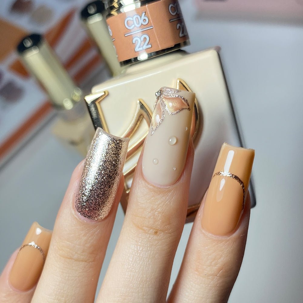 LAVIS C06 - 22 - Gel Polish 0.5 oz - Maple & Mocha Collection - DTK Nail Supply