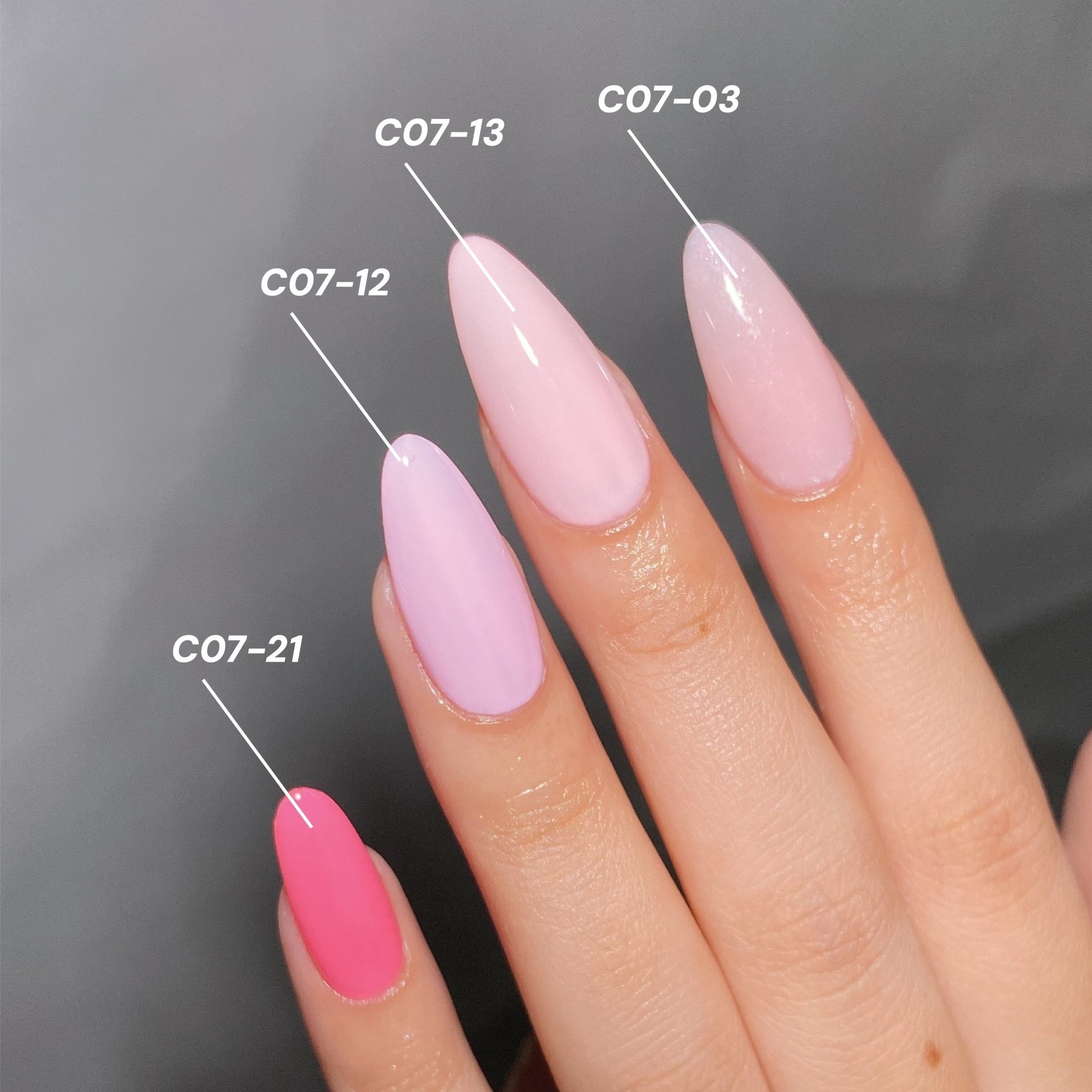 LAVIS C07 - 03 - Gel Polish 0.5 oz - Pinktopia Collection - DTK Nail Supply