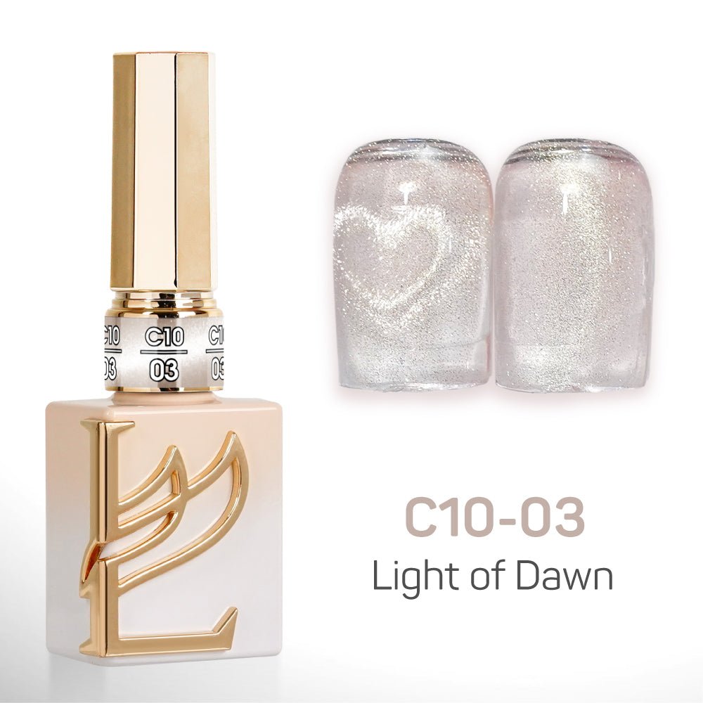 LAVIS C10 - Set 24 Colors - Gel Polish 0.5 oz - Light of Dawn Collection - DTK Nail Supply