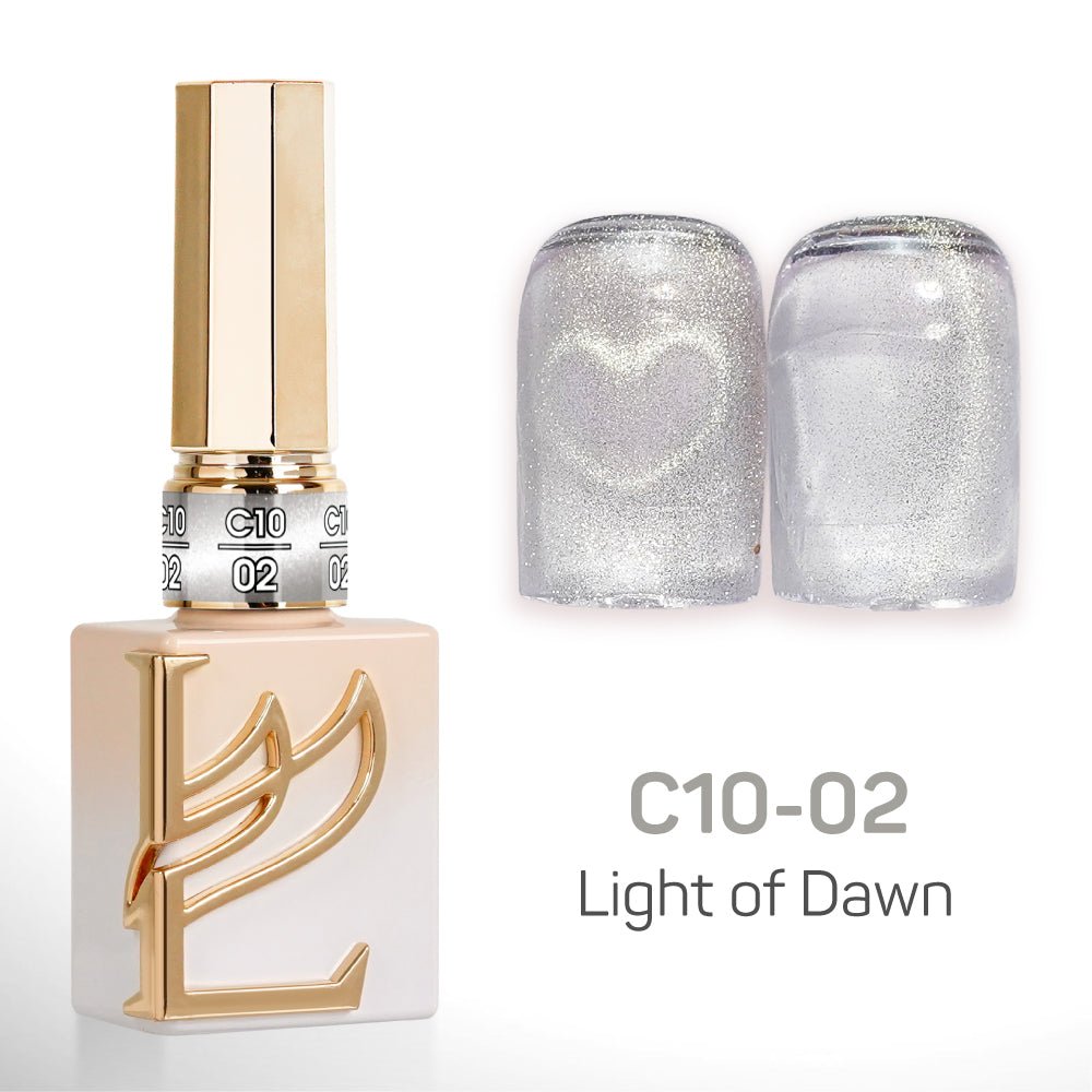 LAVIS C10 - Set 24 Colors - Gel Polish 0.5 oz - Light of Dawn Collection - DTK Nail Supply