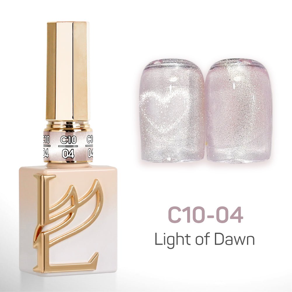 LAVIS C10 - Set 24 Colors - Gel Polish 0.5 oz - Light of Dawn Collection - DTK Nail Supply