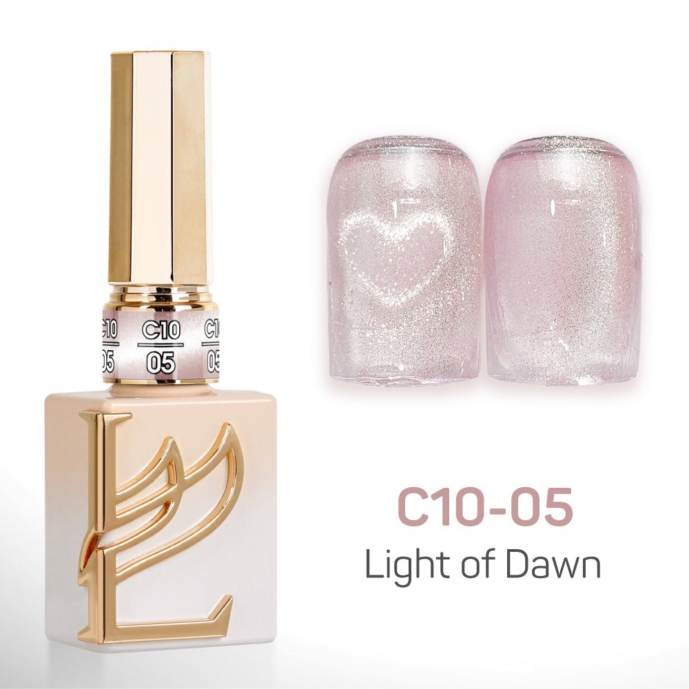 LAVIS C10 - Set 24 Colors - Gel Polish 0.5 oz - Light of Dawn Collection - DTK Nail Supply