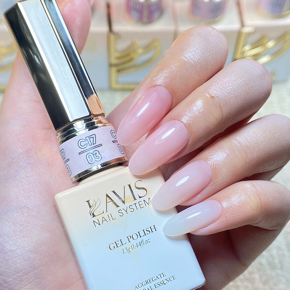 LAVIS C17 - 03 - Gel Polish 0.5 oz - Glossy Touch Collection - DTK Nail Supply