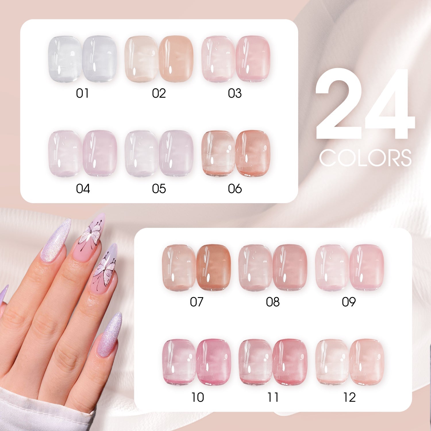 LAVIS C17 - 03 - Gel Polish 0.5 oz - Glossy Touch Collection - DTK Nail Supply