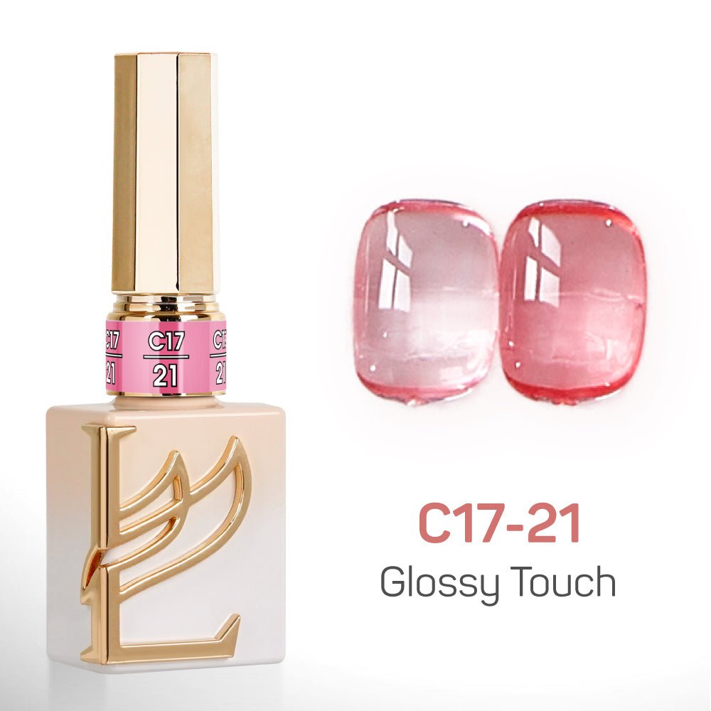 LAVIS C17 - Set 24 - Gel Polish 0.5 oz - Glossy Touch Collection - DTK Nail Supply