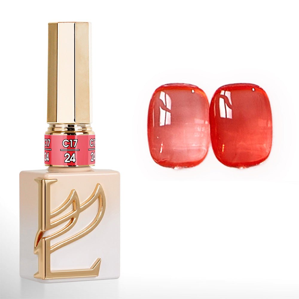 LAVIS C17 - Set 24 - Gel Polish 0.5 oz - Glossy Touch Collection - DTK Nail Supply