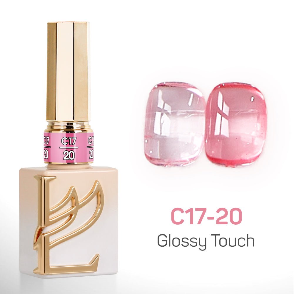 LAVIS C17 - Set 24 - Gel Polish 0.5 oz - Glossy Touch Collection - DTK Nail Supply