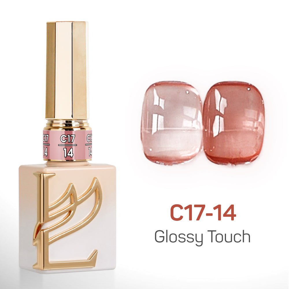 LAVIS C17 - Set 24 - Gel Polish 0.5 oz - Glossy Touch Collection - DTK Nail Supply