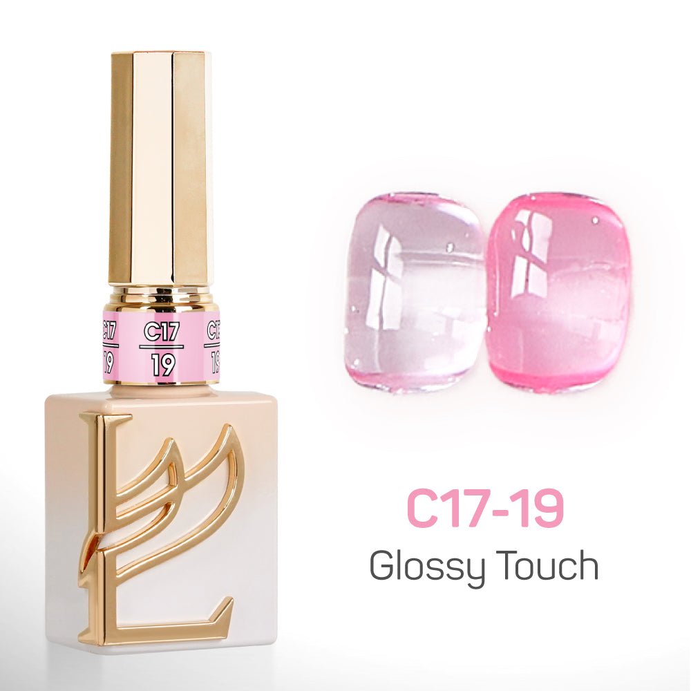 LAVIS C17 - Set 24 - Gel Polish 0.5 oz - Glossy Touch Collection - DTK Nail Supply
