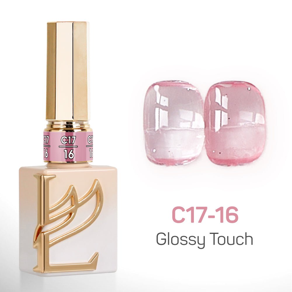 LAVIS C17 - Set 24 - Gel Polish 0.5 oz - Glossy Touch Collection - DTK Nail Supply