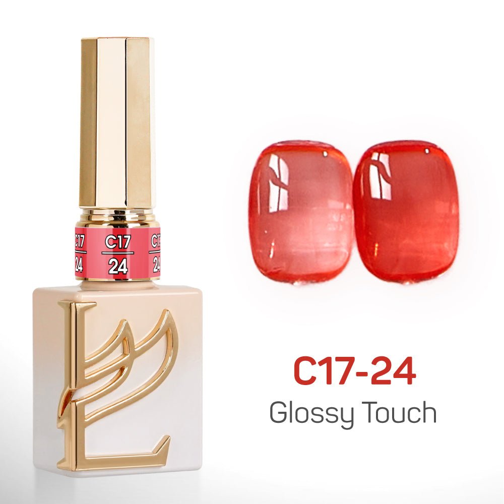 LAVIS C17 - Set 24 - Gel Polish 0.5 oz - Glossy Touch Collection - DTK Nail Supply