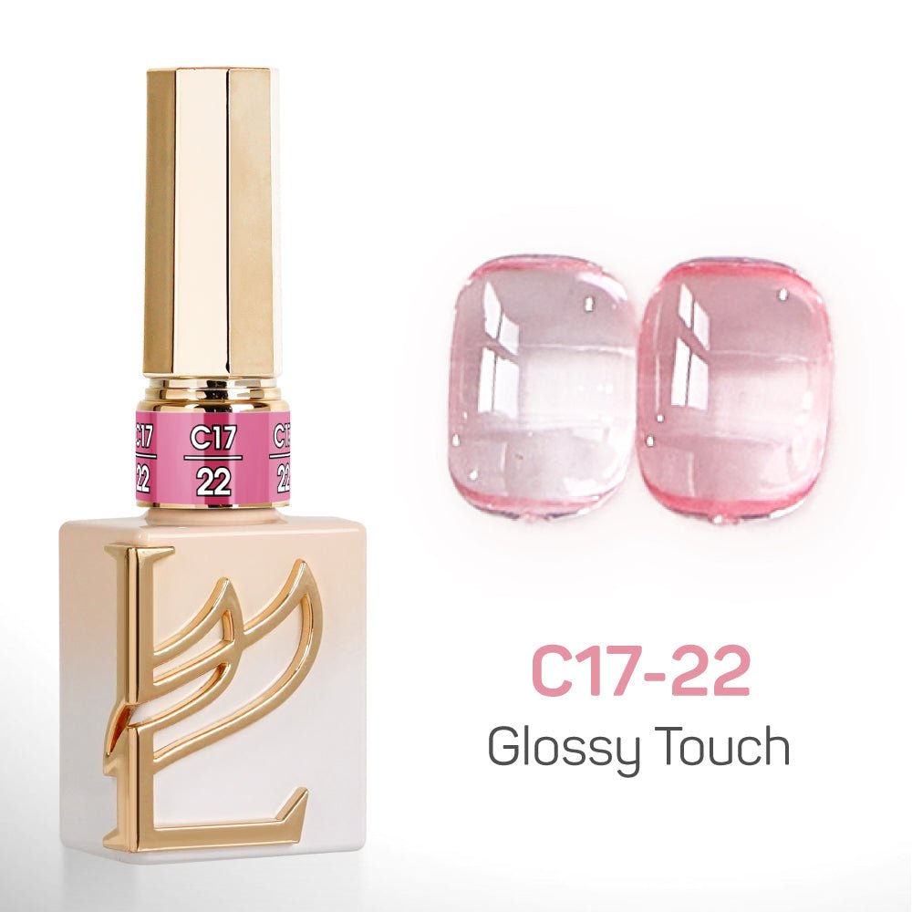 LAVIS C17 - Set 24 - Gel Polish 0.5 oz - Glossy Touch Collection - DTK Nail Supply