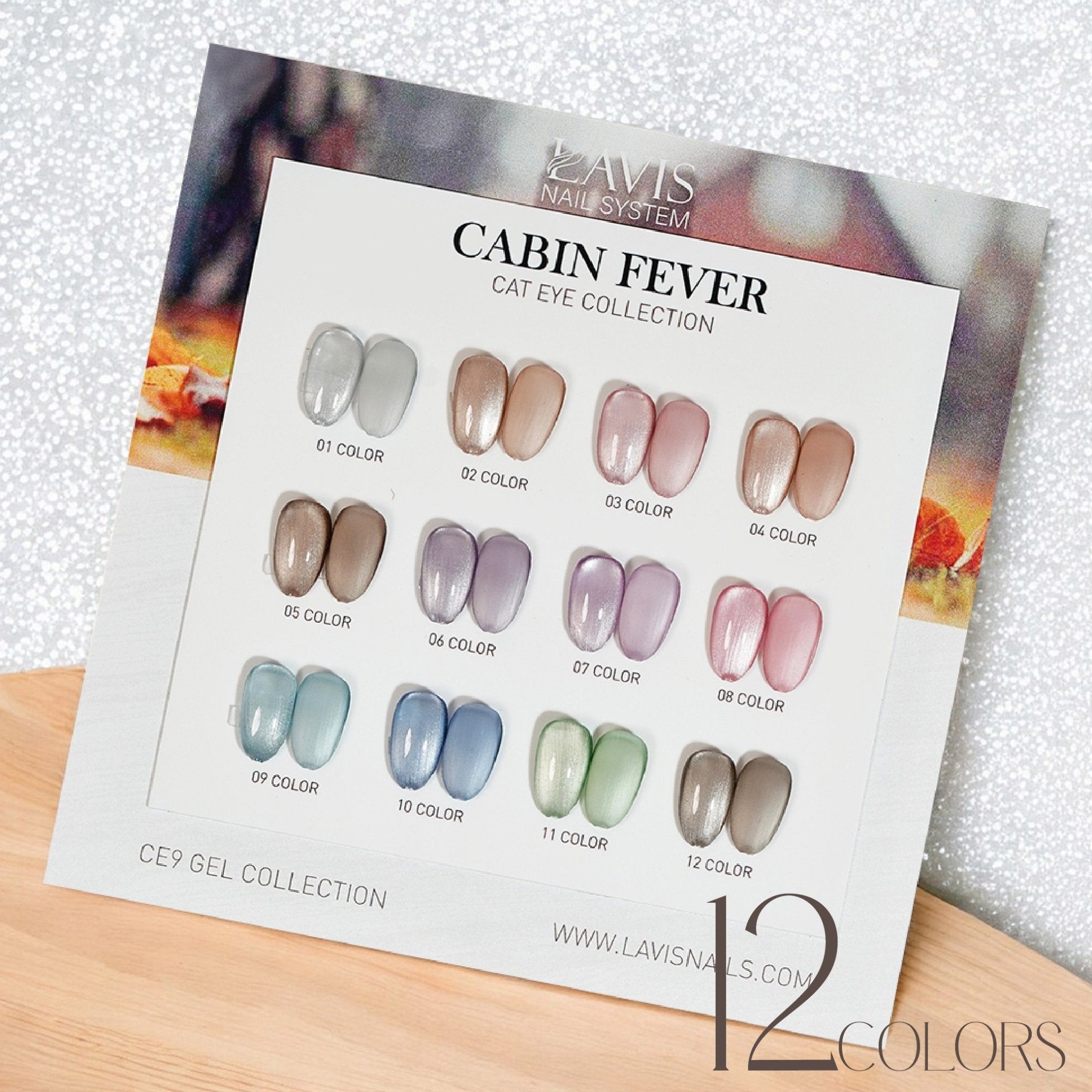 LAVIS Cat Eye Collection - Cabin Fever CE9 - DTK Nail Supply