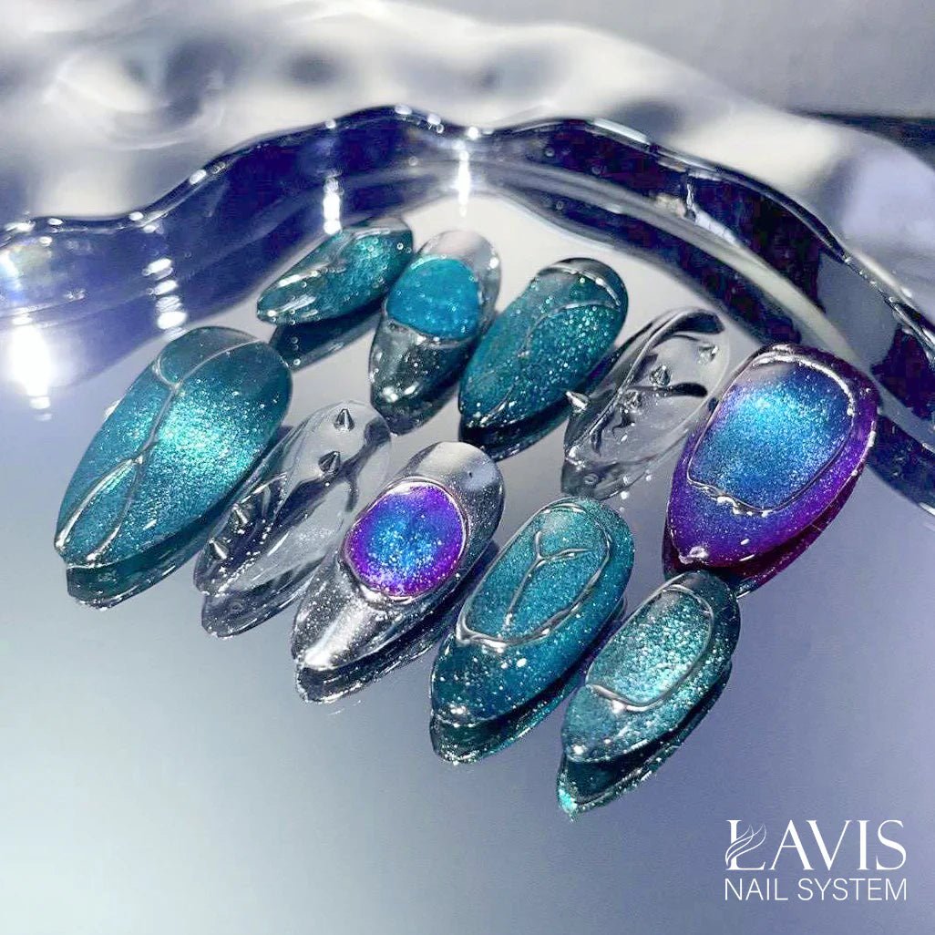 LAVIS Cat Eye Set - Galaxy Edits - DTK Nail Supply