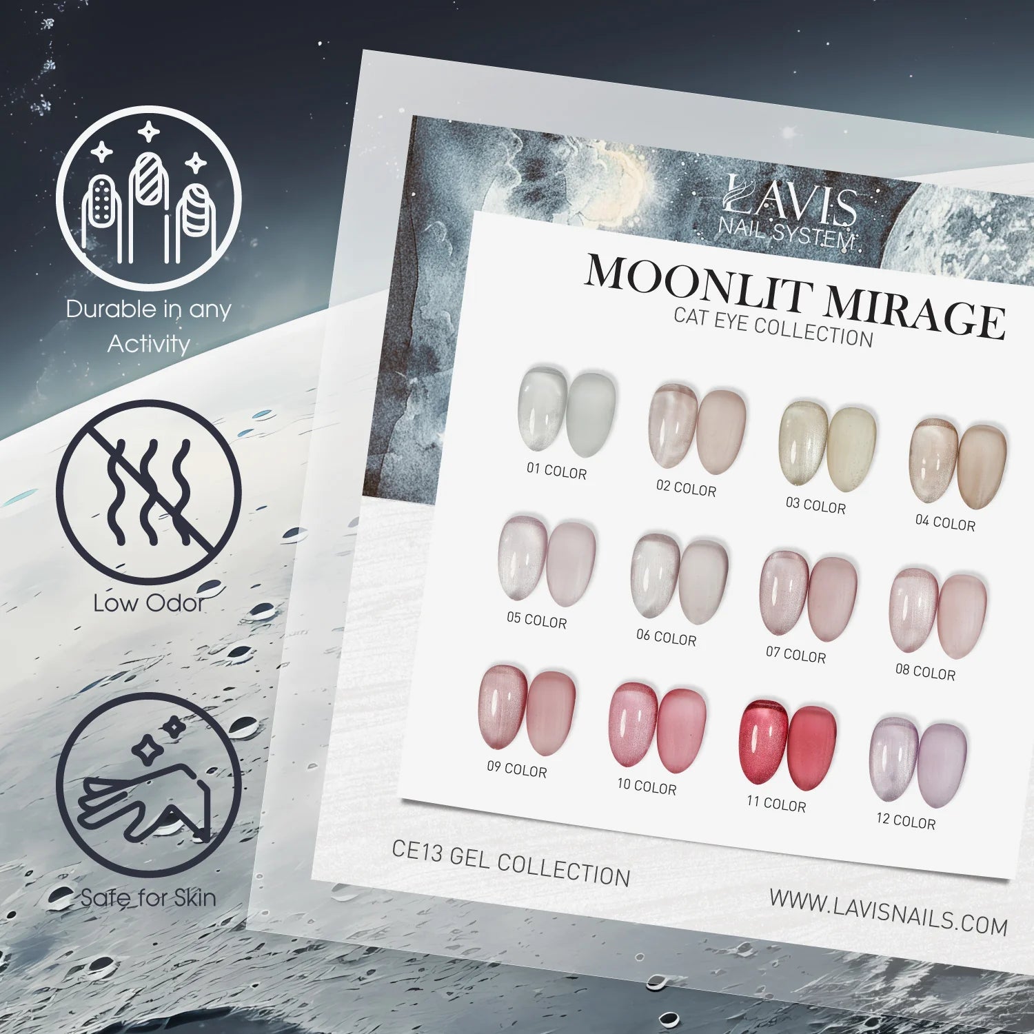LAVIS Cat Eye Set - Luxe Edits - DTK Nail Supply