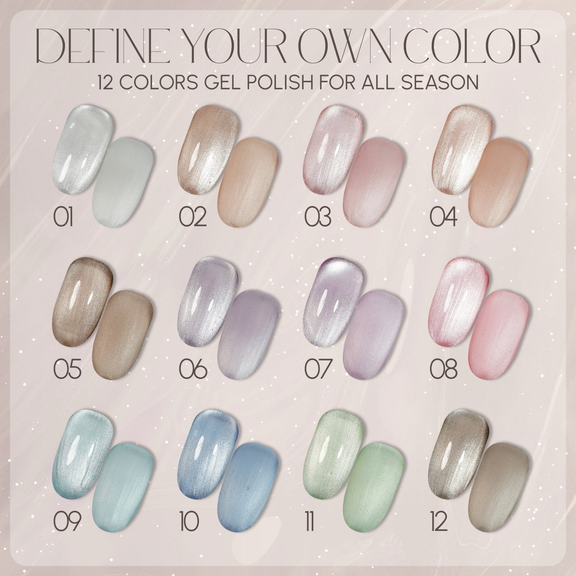 LAVIS Cat Eye Set - Vintage Edits - DTK Nail Supply