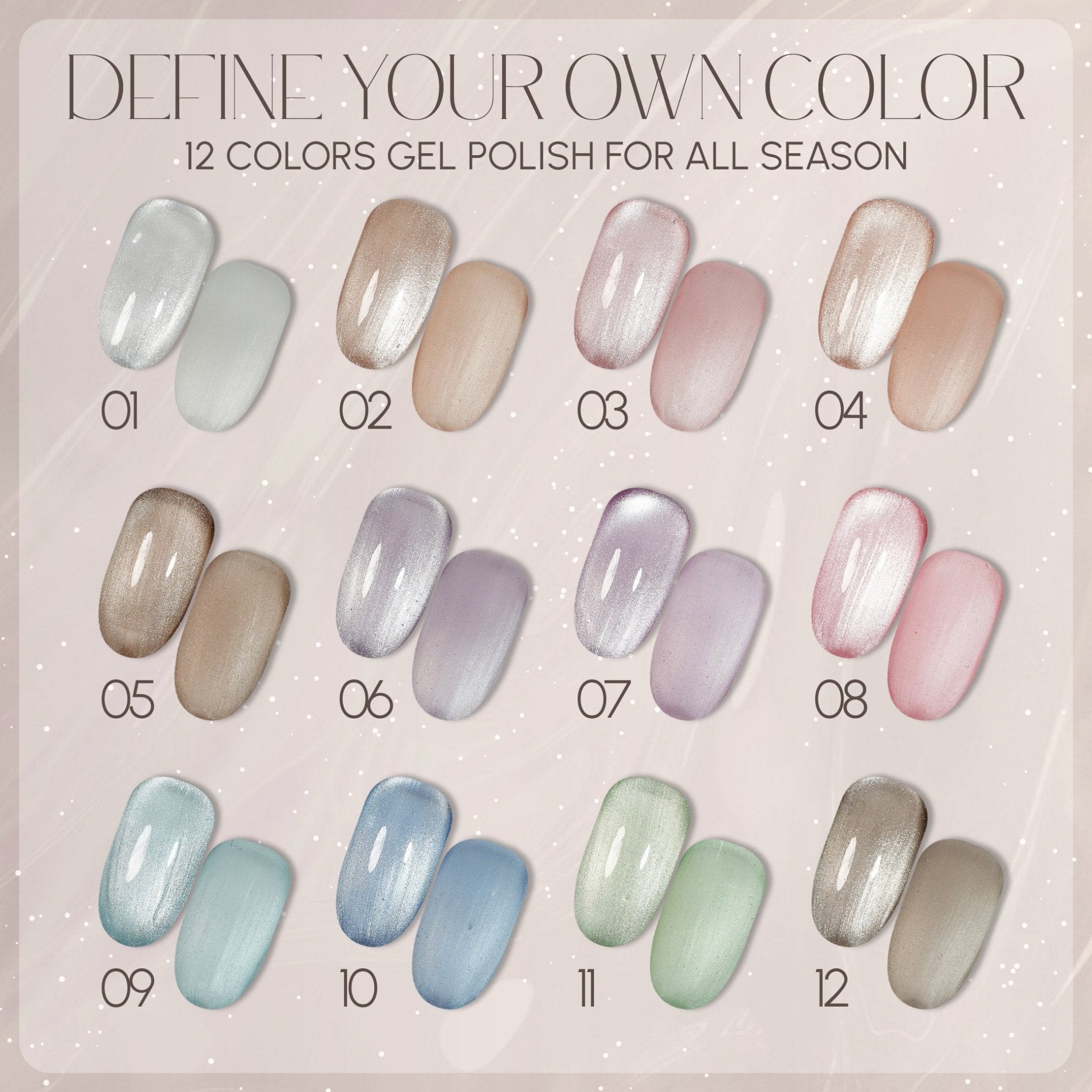 LAVIS Cat Eye Set - Vintage Edits - DTK Nail Supply