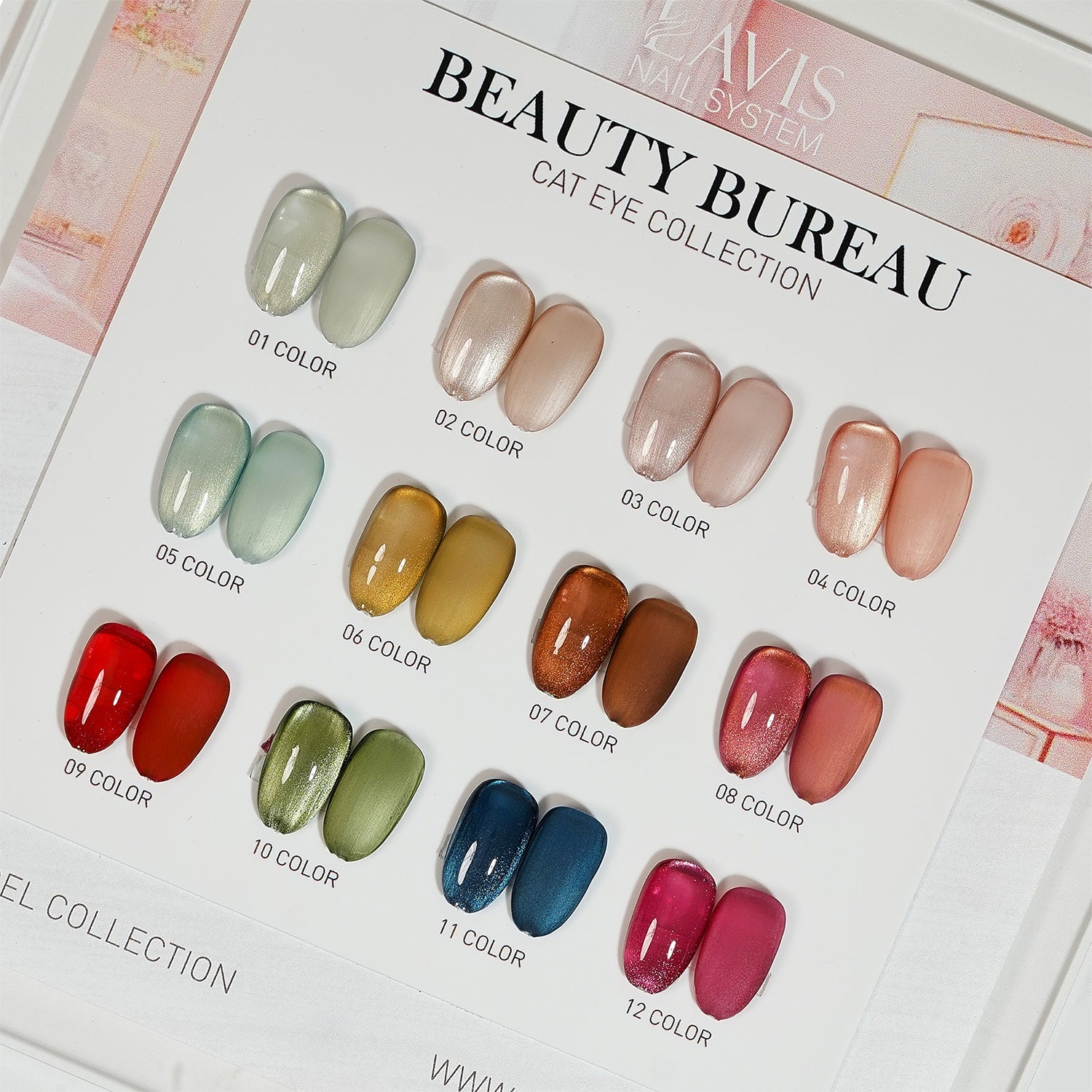 LAVIS Cat Eye Set - Vintage Edits - DTK Nail Supply