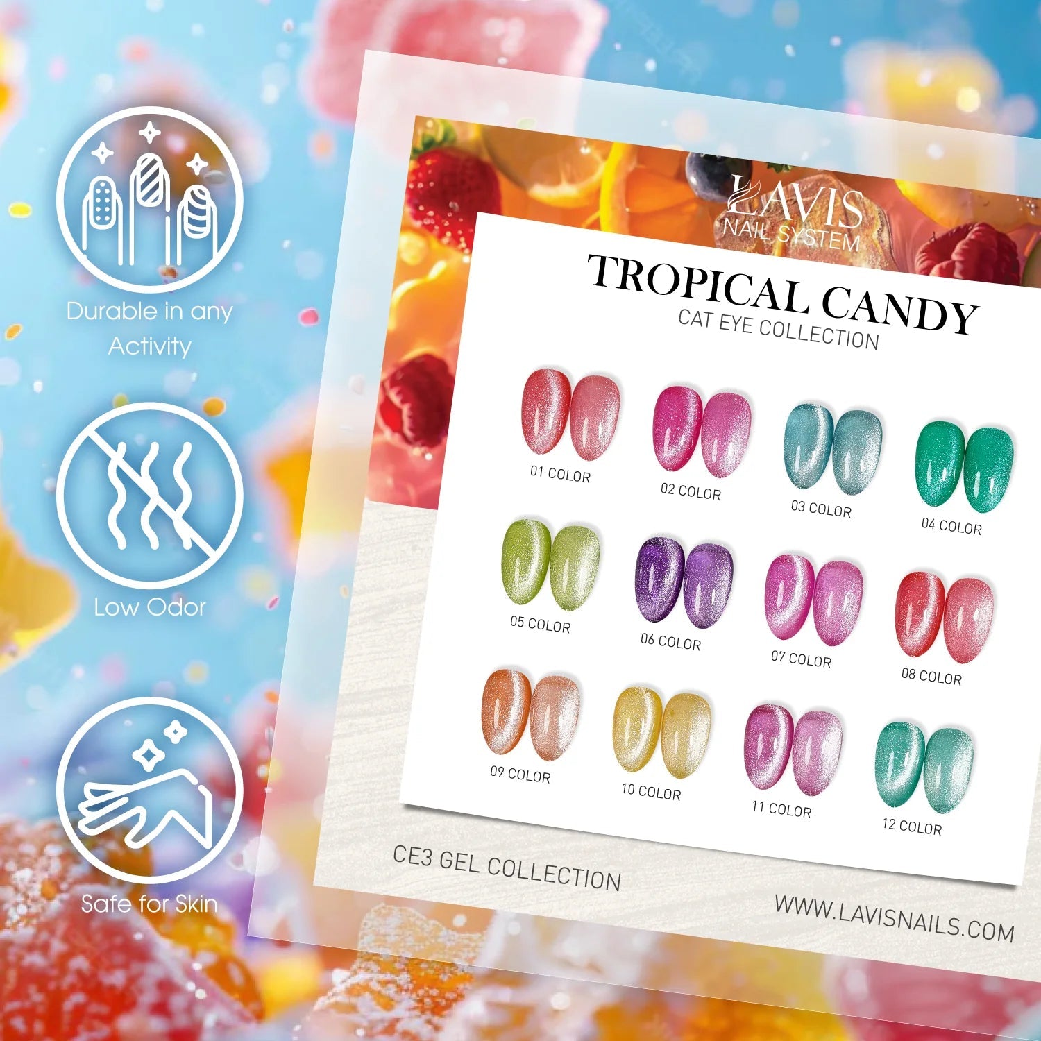 LAVIS Cat Eye Set - Vintage Edits - DTK Nail Supply