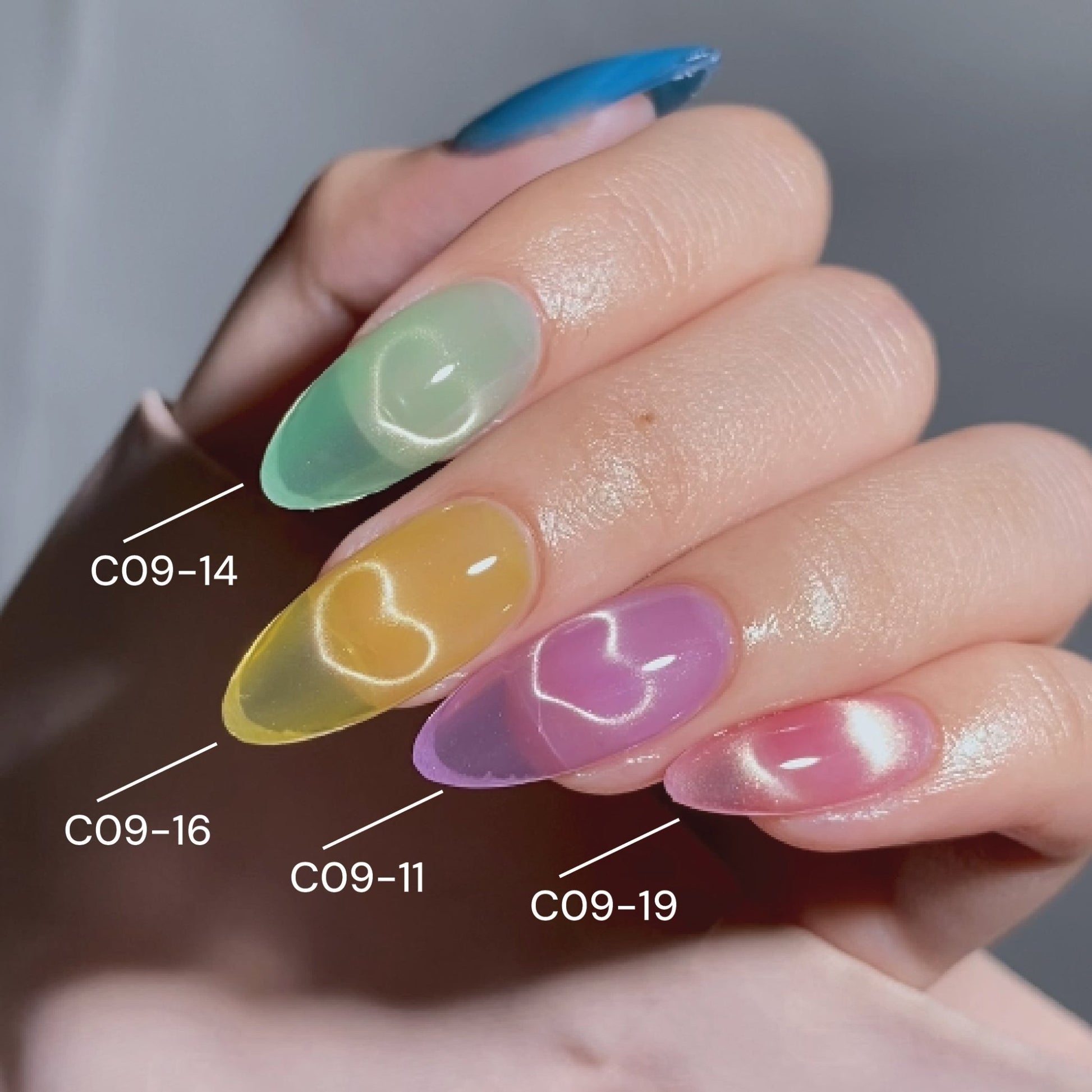 LAVIS Cat Eyes C09 - 19 - Gel Polish 0.5 oz - Morning Dewdrop Collection - DTK Nail Supply