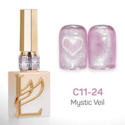 LAVIS Cat Eyes C11 - Set 24 Colors - Gel Polish 0.5 oz - Mystic Veil Collection - DTK Nail Supply