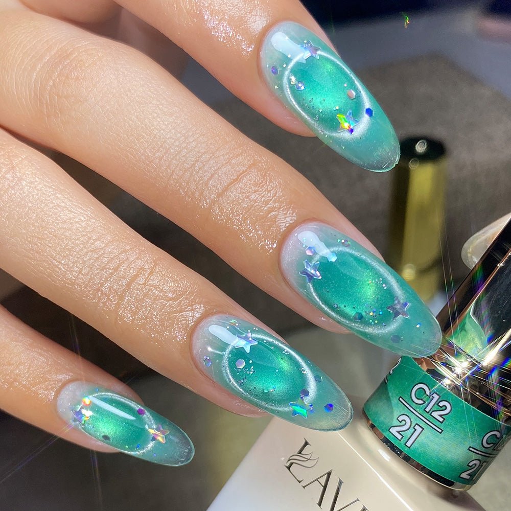 Lavis Cat Eyes C12-21 — Candy Quartz Magnetic Gel Polish 0.5 oz - DTK Nail Supply
