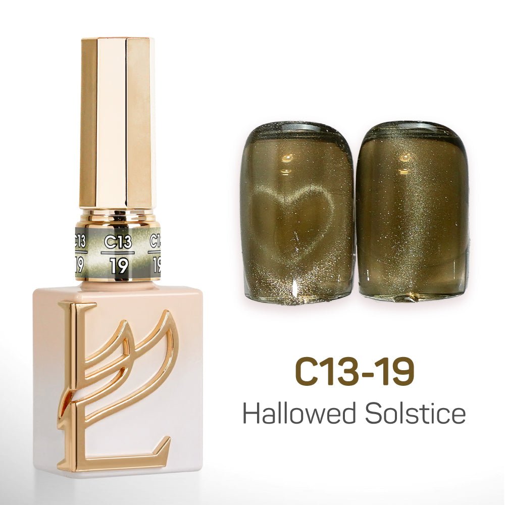 LAVIS Cat Eyes C13 - Set 24 Colors - Gel Polish 0.5 oz - Hallowed Solstice Collection - DTK Nail Supply