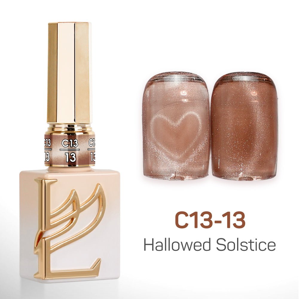 LAVIS Cat Eyes C13 - Set 24 Colors - Gel Polish 0.5 oz - Hallowed Solstice Collection - DTK Nail Supply