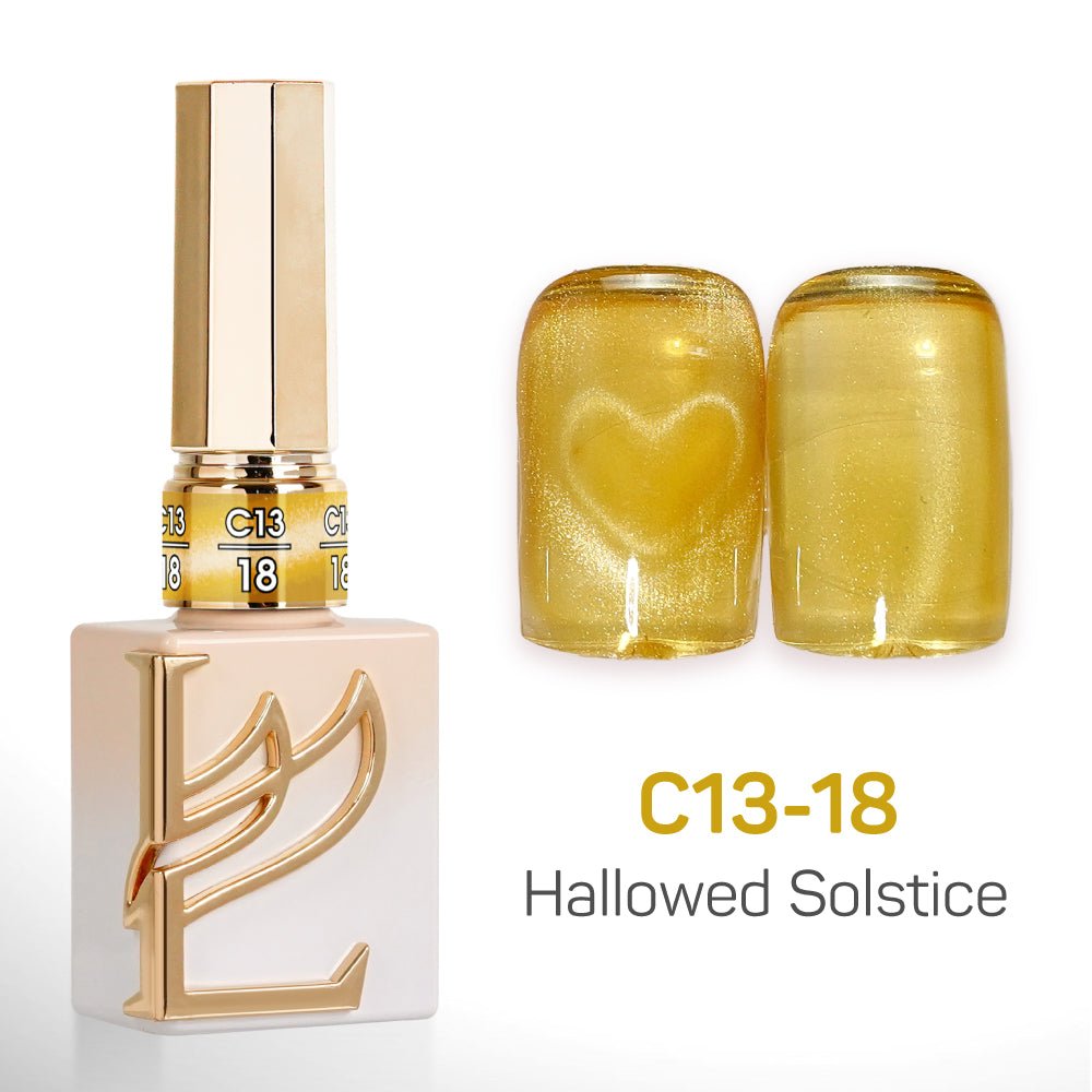 LAVIS Cat Eyes C13 - Set 24 Colors - Gel Polish 0.5 oz - Hallowed Solstice Collection - DTK Nail Supply