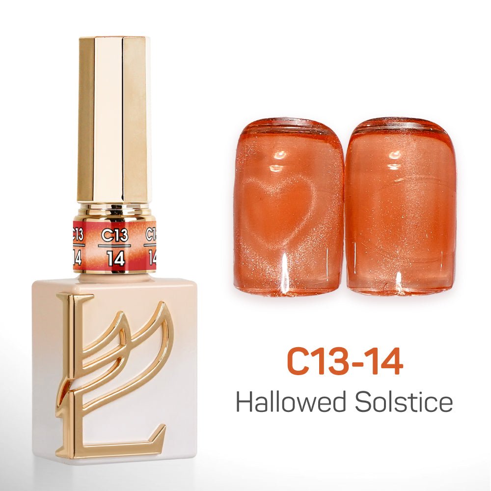 LAVIS Cat Eyes C13 - Set 24 Colors - Gel Polish 0.5 oz - Hallowed Solstice Collection - DTK Nail Supply