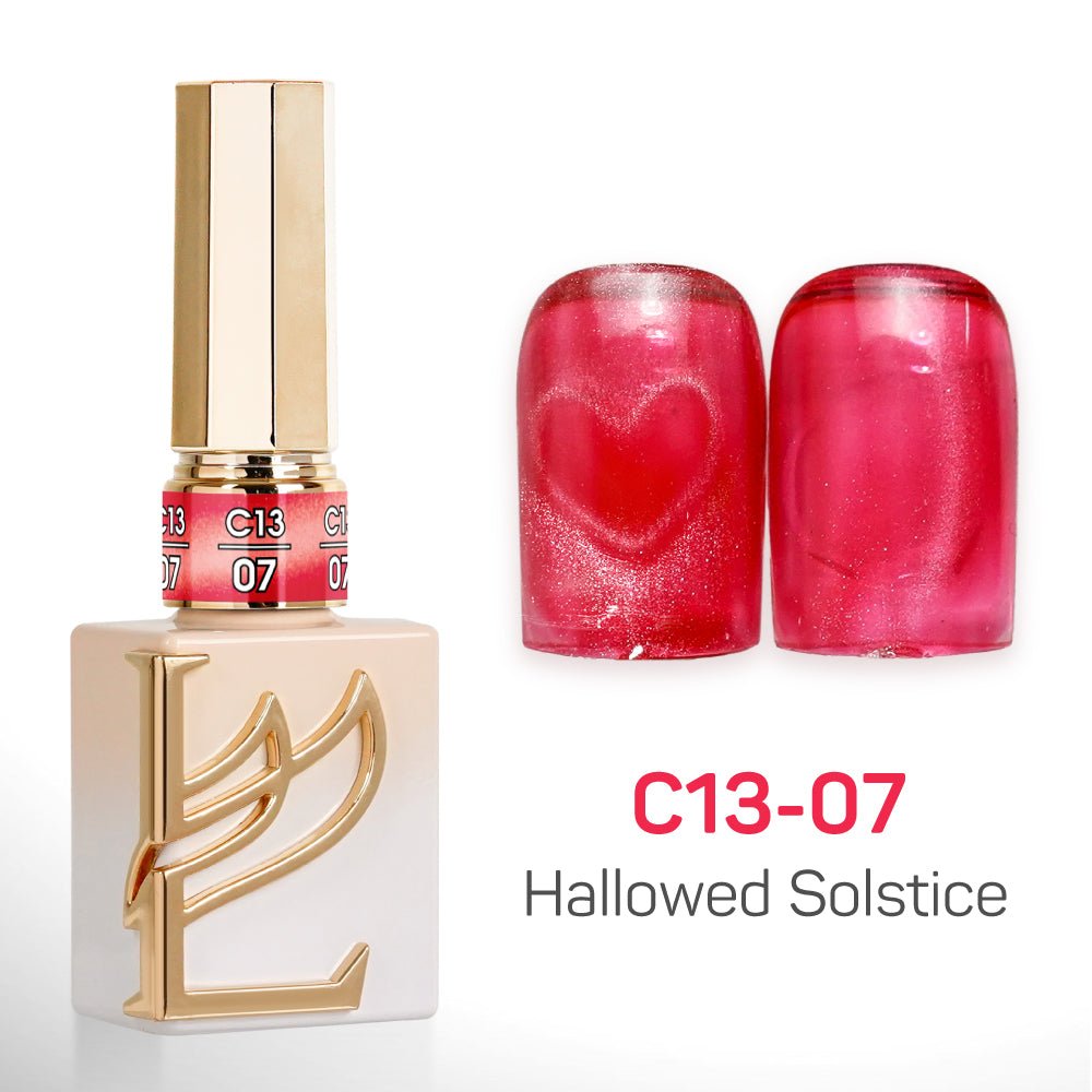 LAVIS Cat Eyes C13 - Set 24 Colors - Gel Polish 0.5 oz - Hallowed Solstice Collection - DTK Nail Supply