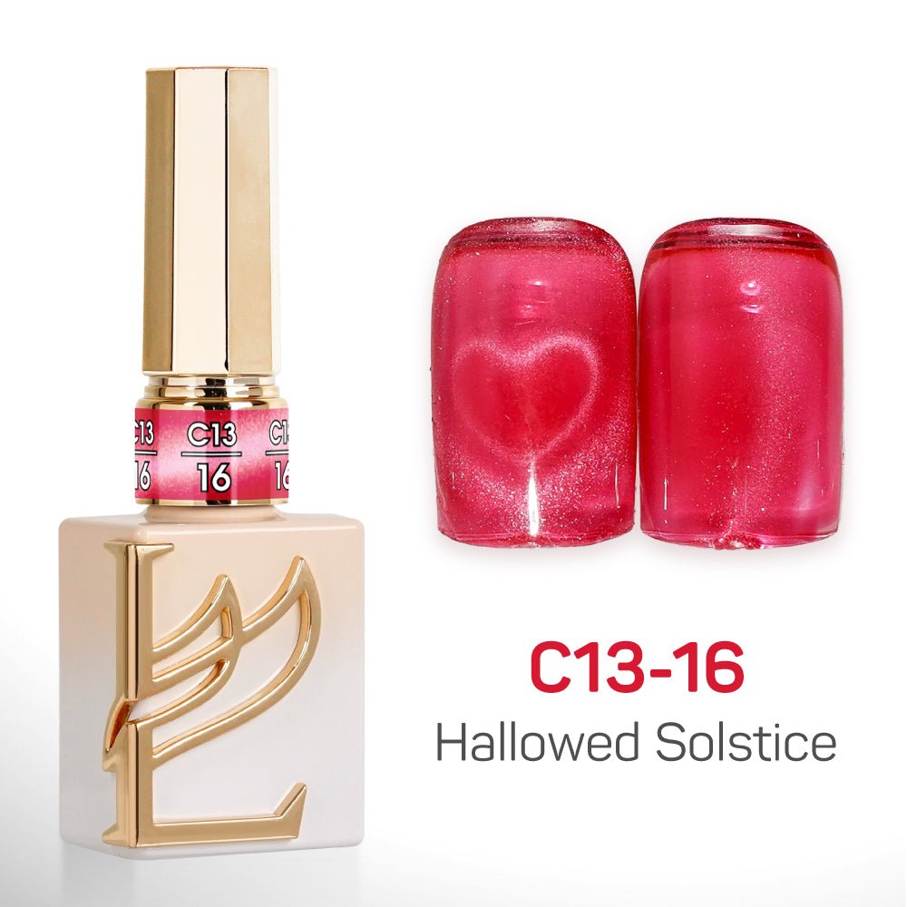 LAVIS Cat Eyes C13 - Set 24 Colors - Gel Polish 0.5 oz - Hallowed Solstice Collection - DTK Nail Supply