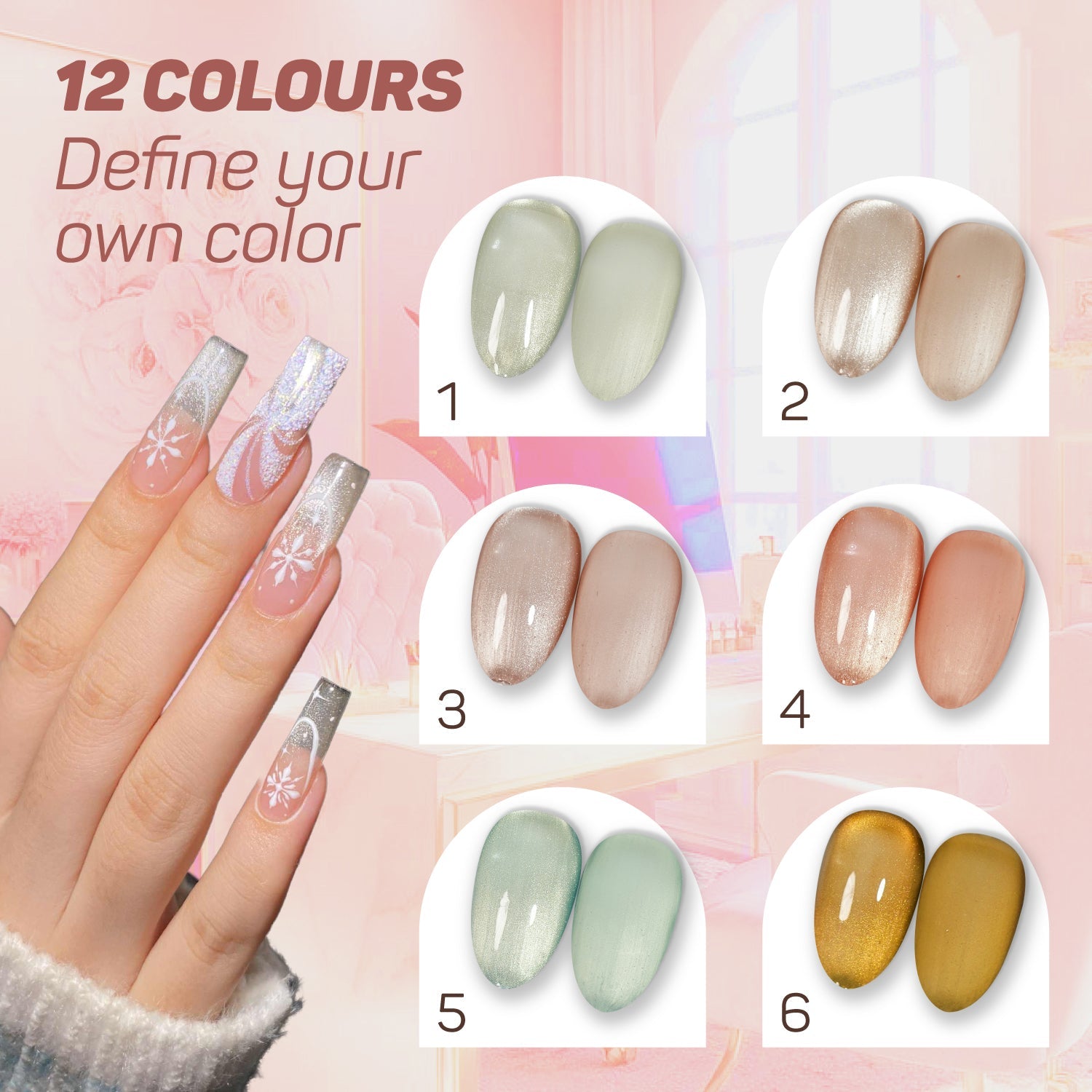 LAVIS Cat Eyes CE10 - 08 (Ver2) - Gel Polish 0.5 oz - Beauty Bureau Collection - DTK Nail Supply