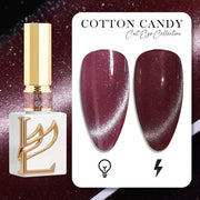 LAVIS Cat Eyes CE10 - Set 12 (Ver1) - Gel Polish 0.5 oz - Cotton Candy Collection - DTK Nail Supply