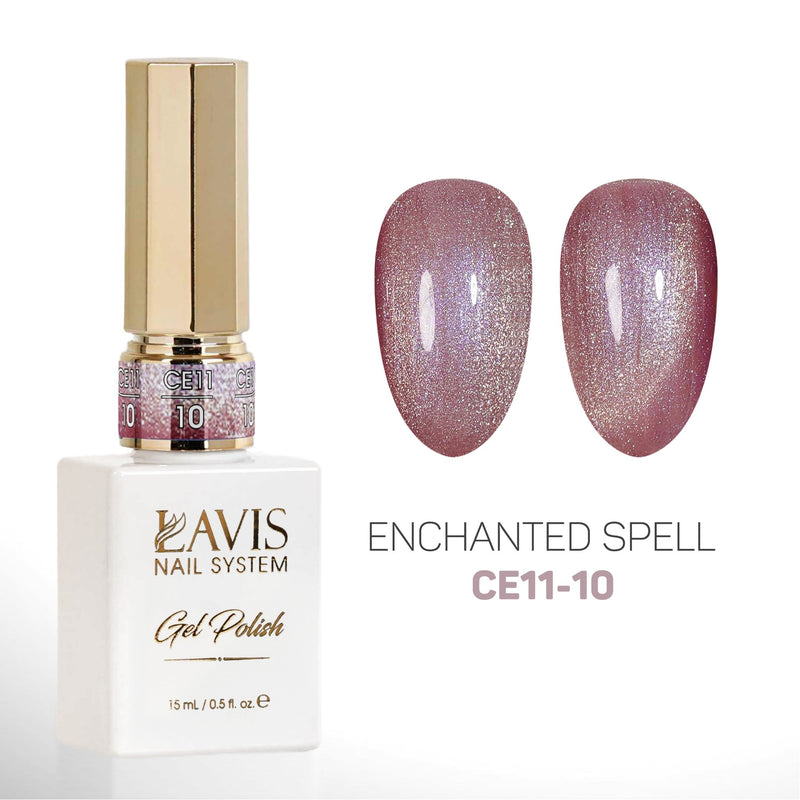 LAVIS Cat Eyes CE11 - 10 - Gel Polish 0.5 oz - Enchanted Spell Collection - DTK Nail Supply