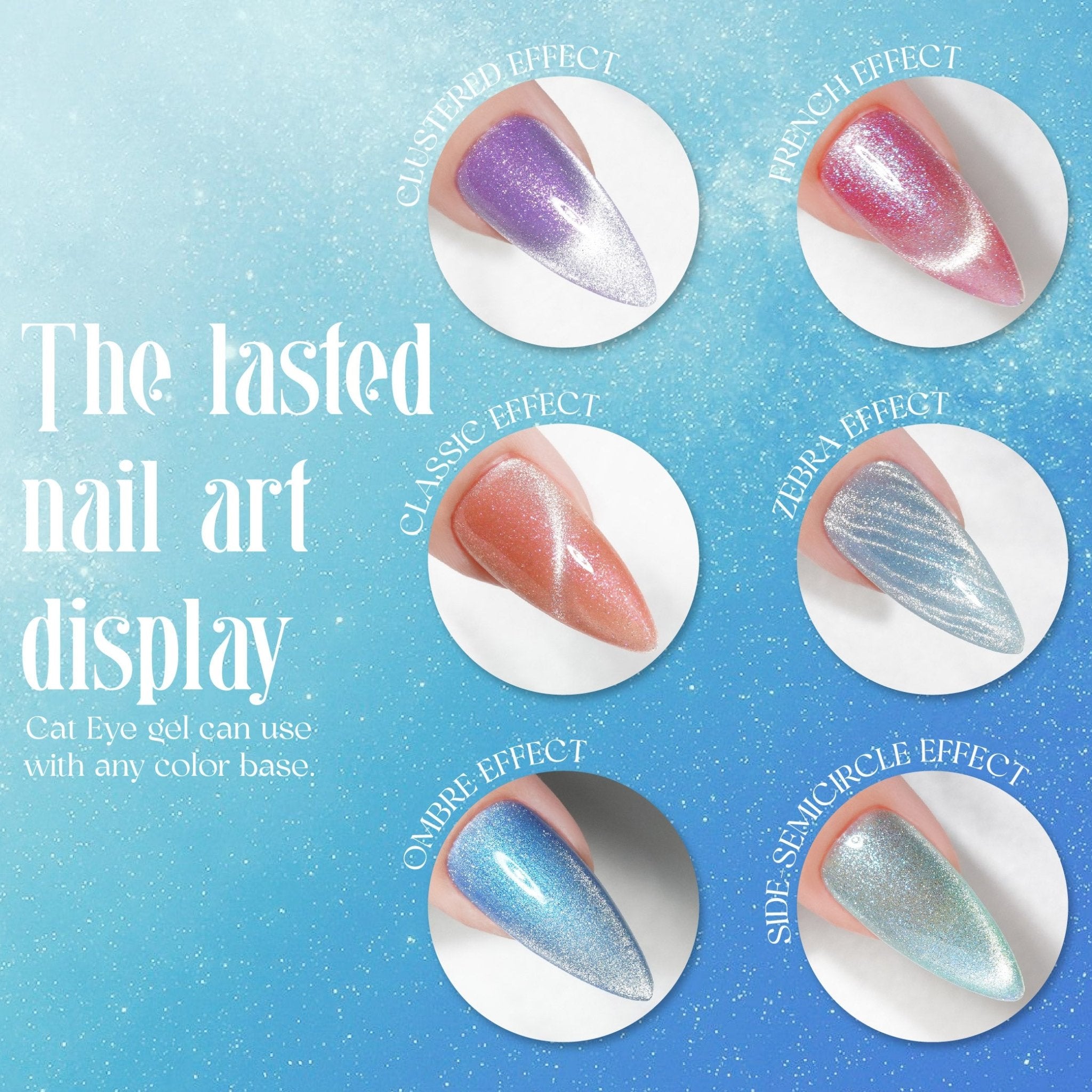 LAVIS Cat Eyes CE11 - Gel Polish 0.5oz - Enchanted Spell Collection - DTK Nail Supply