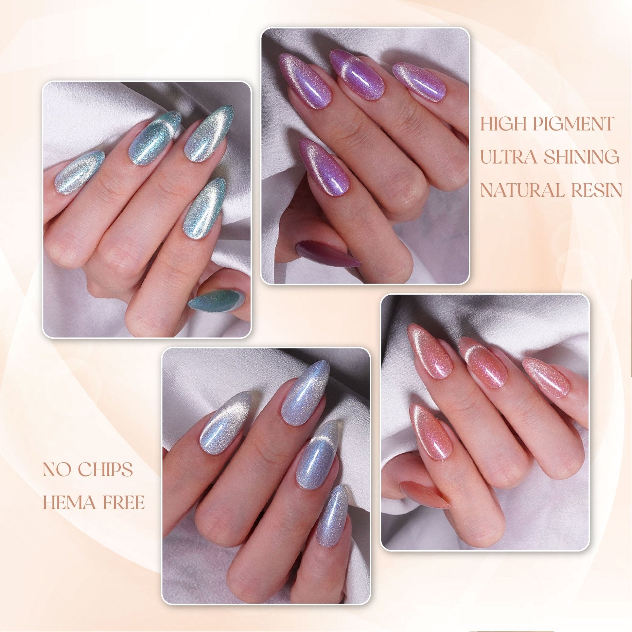 Lavis Cat Eyes CE11 - Set 12 Colors - Enchanted Spell Collection V2 - DTK Nail Supply