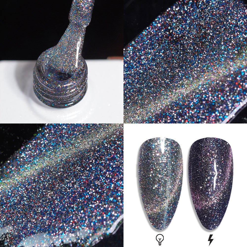 LAVIS Cat Eyes CE13 - 02 - Gel Polish 0.5 oz - Luminous Sky Collection - DTK Nail Supply