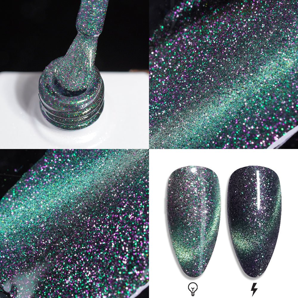 LAVIS Cat Eyes CE13 - 07 - Gel Polish 0.5 oz - Luminous Sky Collection - DTK Nail Supply