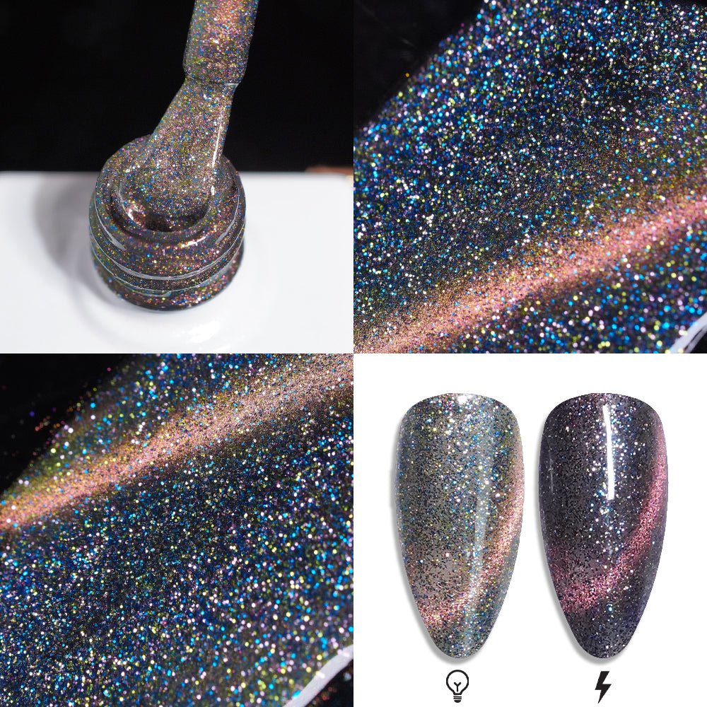 LAVIS Cat Eyes CE13 - 08 - Gel Polish 0.5 oz - Luminous Sky Collection - DTK Nail Supply