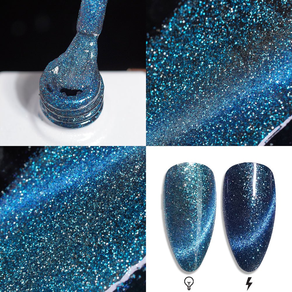 LAVIS Cat Eyes CE13 - 10 - Gel Polish 0.5 oz - Luminous Sky Collection - DTK Nail Supply