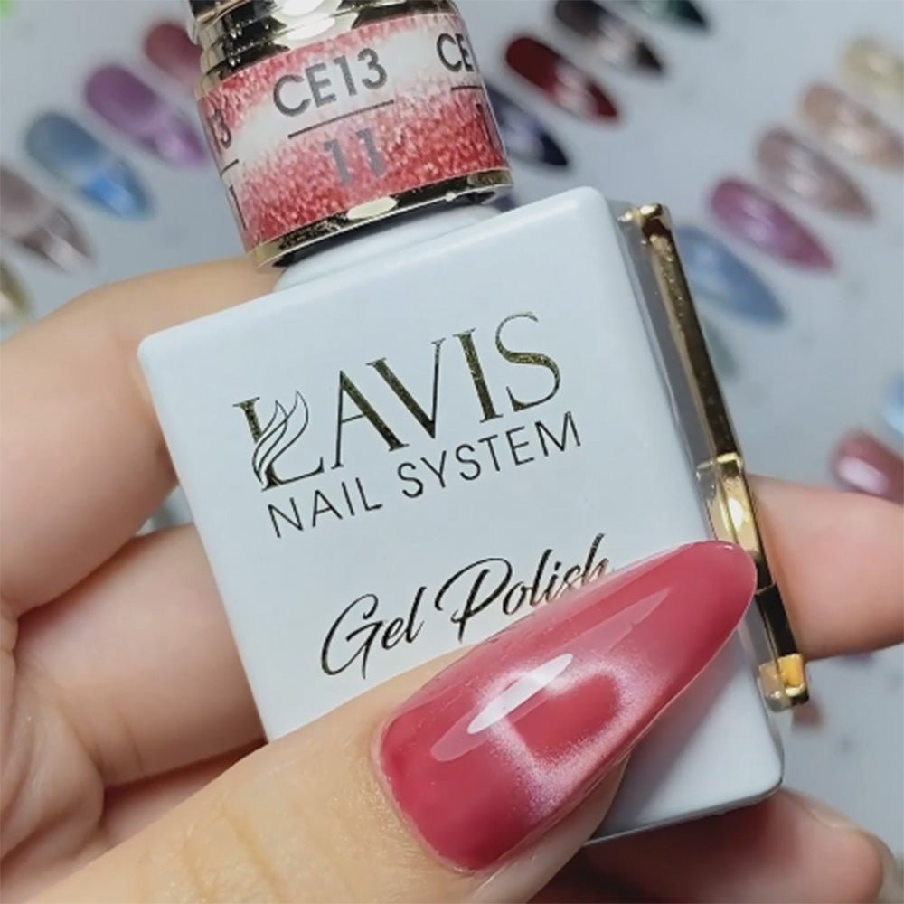 LAVIS Cat Eyes CE13 - 11 - Gel Polish 0.5 oz - Luminous Sky Collection - DTK Nail Supply