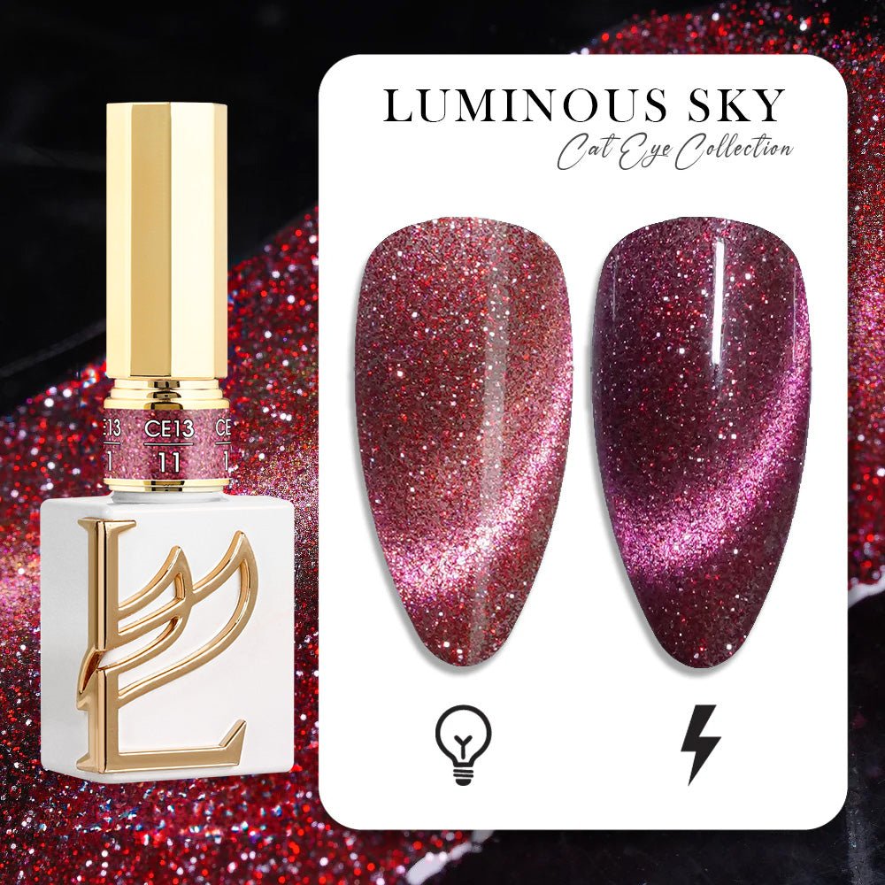 LAVIS Cat Eyes CE13 - 11 - Gel Polish 0.5 oz - Luminous Sky Collection - DTK Nail Supply