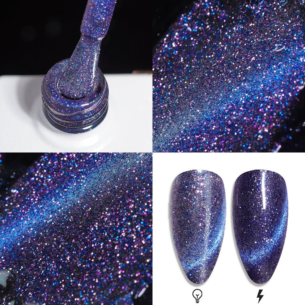 LAVIS Cat Eyes CE13 - 12 - Gel Polish 0.5 oz - Luminous Sky Collection - DTK Nail Supply