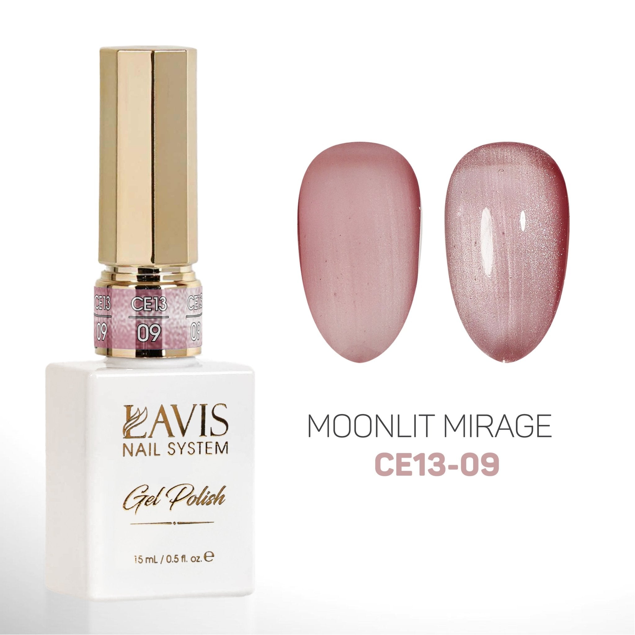 LAVIS Cat Eyes CE13 (Ver2) - 09 - Gel Polish 0.5 oz - Moonlit Mirage Collection - DTK Nail Supply